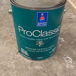 SW Proclassic Extra White Acrylic Latex 