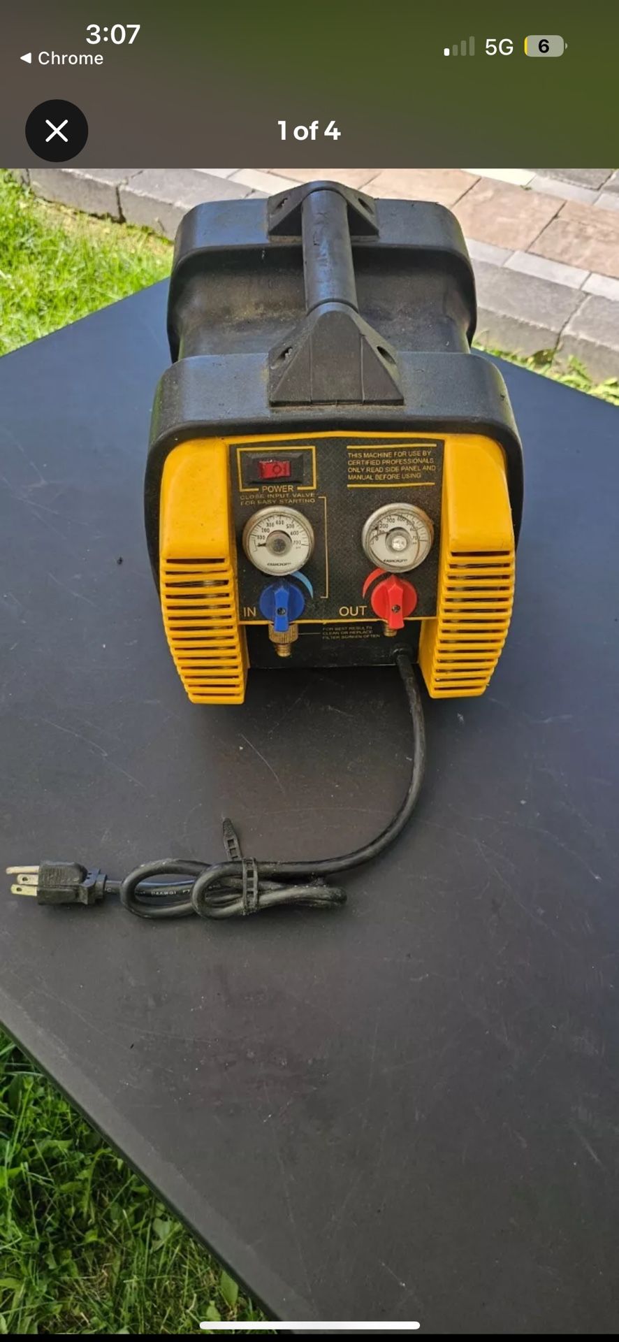 Appion G5twin Refrigerant Recovery Unit