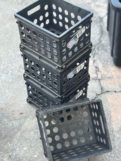 Black stackables