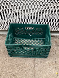 Vintage Milk Crate Storage Boxes Vinyl Records