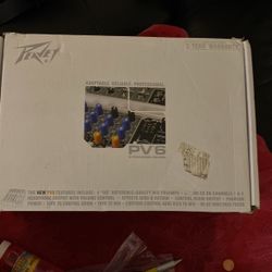 Peavey PV6 Channel Compact Mixer