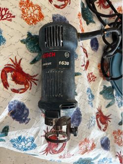 Bosch 1638 spiral drywall router