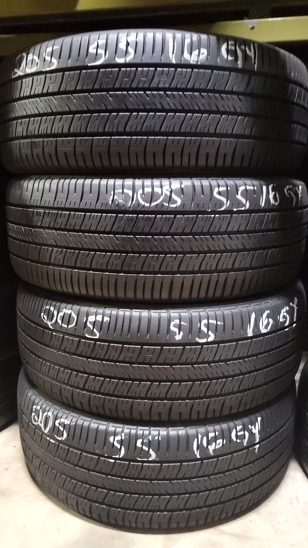 205/55/16 Goodyear Tire Set
