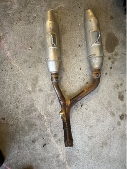 2007 crf250r dual exhaust