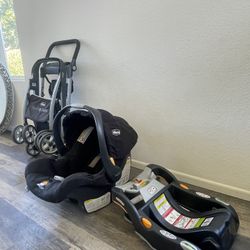 Chicco Car seat stroller - Key fit 3-in-1 Travel System