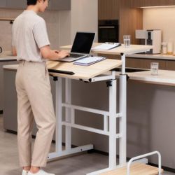Adjustable Mobile Standing Desk