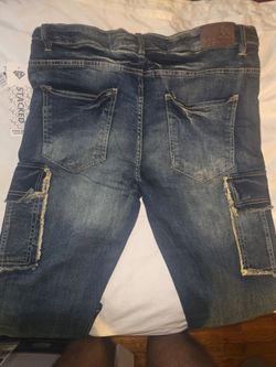 Size 36 stacked jeans skinny