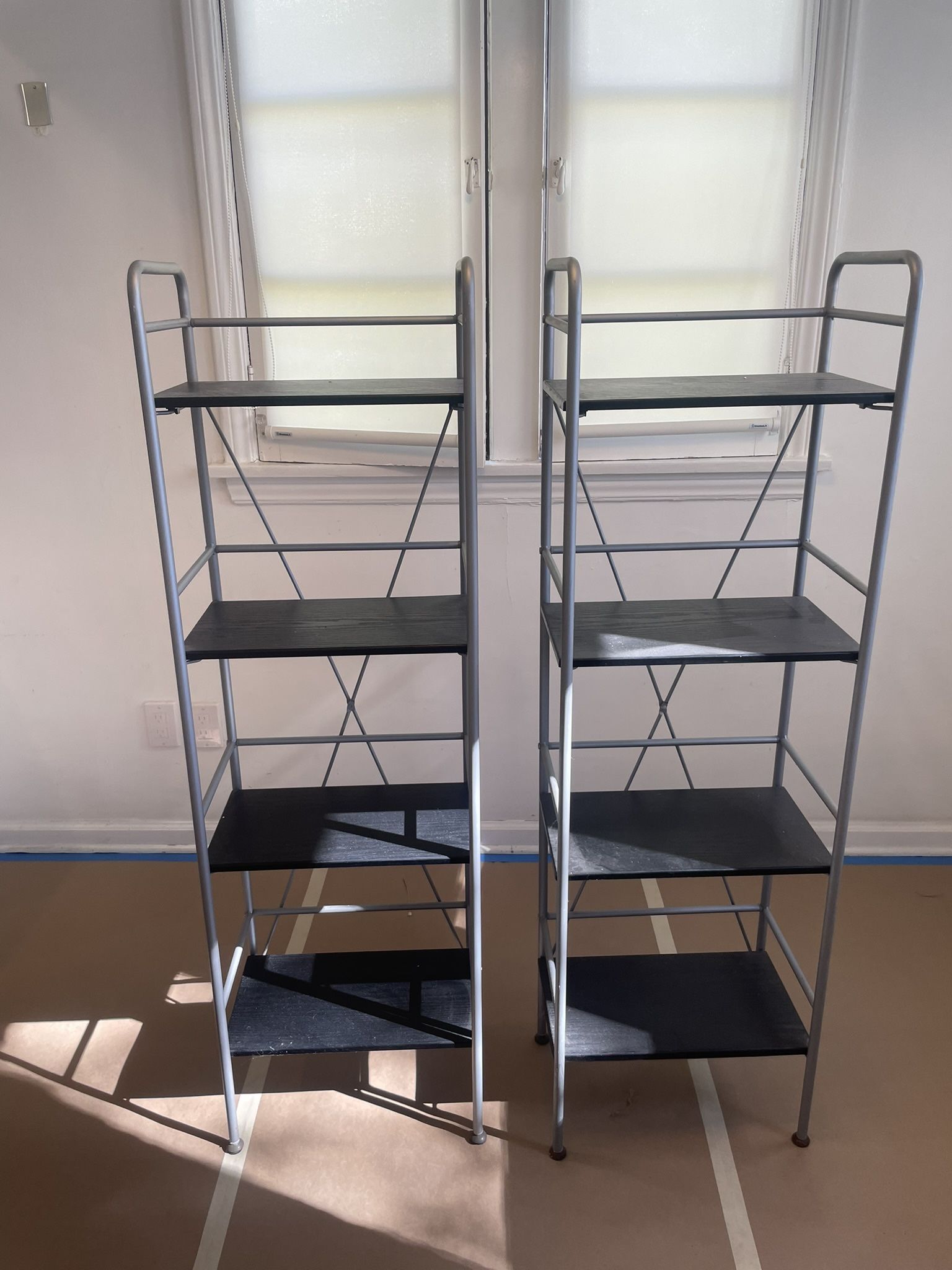 Two (2) Storage Shelves 