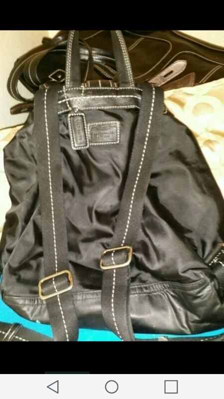 Coach Leather Mini Back Pack! *Like New*