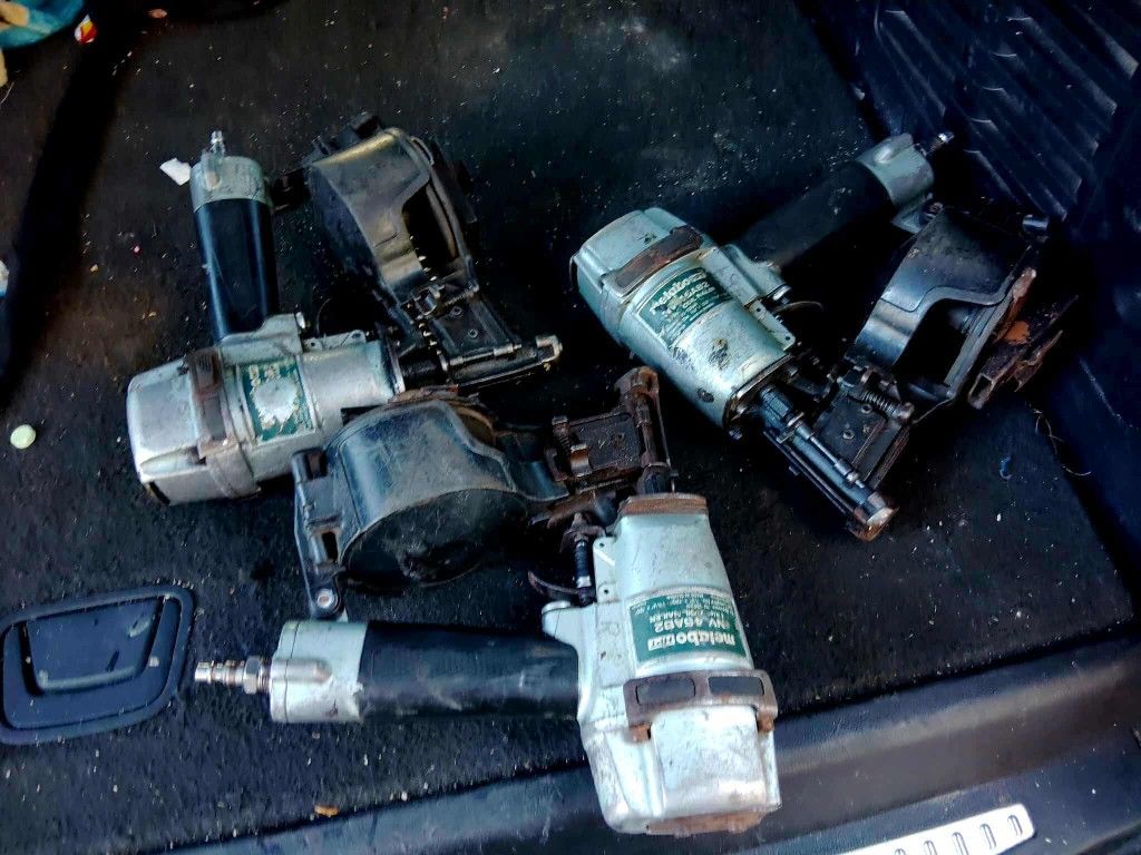 3 Hitachi Roofing Coil Nailer