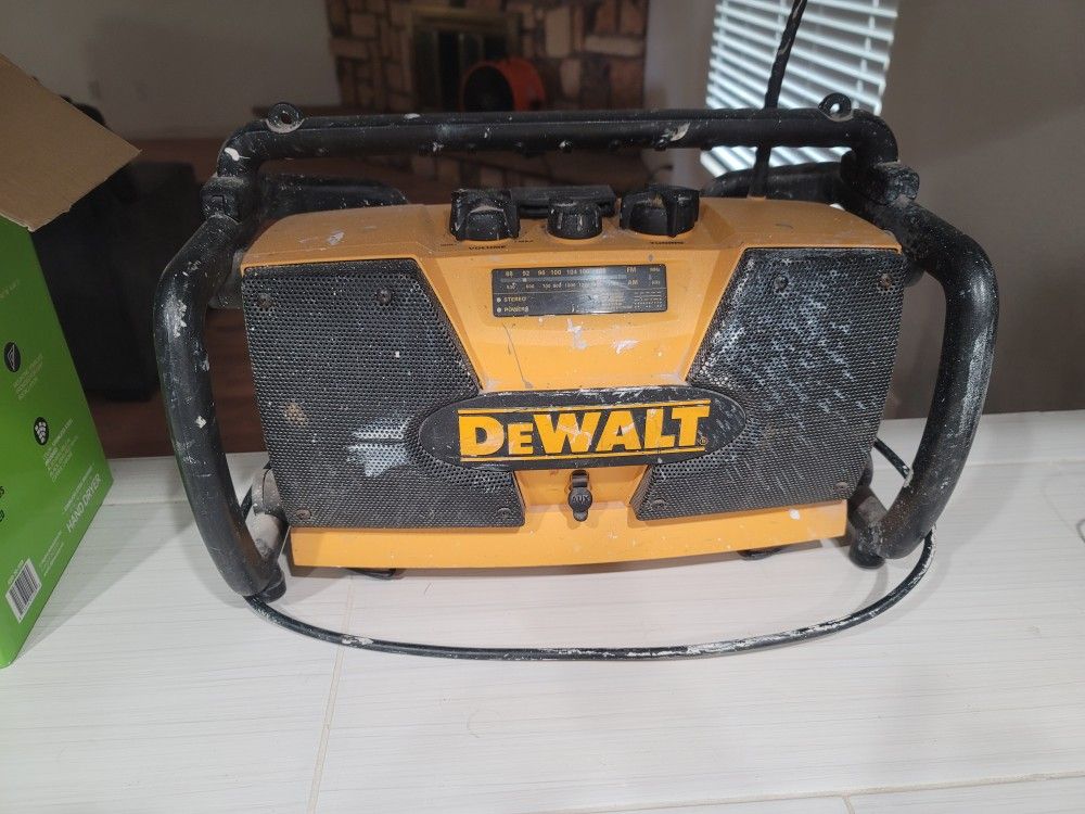 Dewalt Jobsite Radio $40 Firm. Pickup In Riverbank 