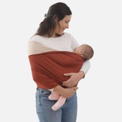 Baby Wrap Carrier, Unisex Baby Carrier, Lightweight & Ultra Soft, Easy to Wear Baby Wrap, Perfect for Newborn Toddlers