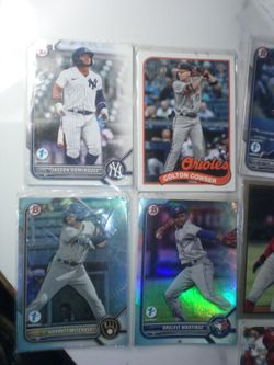 Baseball Player Topps Cards 