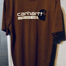 Men's Carhartt Logo T-Shirt Size Large