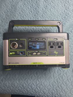 Goal Zero Yeti 500X big battery bank