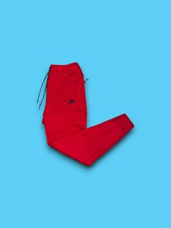 Nike tech fleece sportswear tapered sweatpants red men’s medium