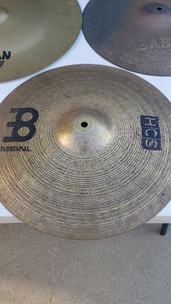 Drum Cymbals Lot - Sabian, Paiste, Meinl (6 Cymbals + Clutch)