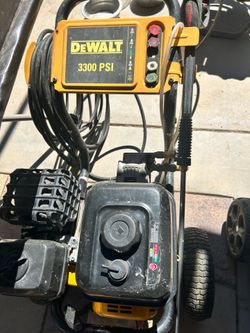 Dewalt pressure washer