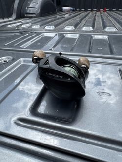 13 fishing concept A bait caster 7:3:1 gear ratio