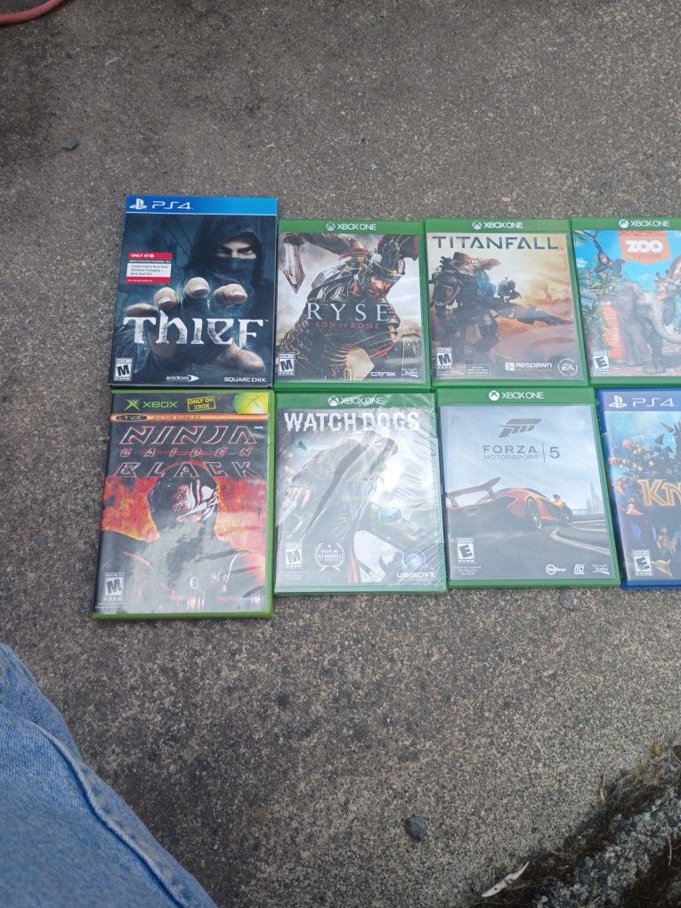 Xbox And PS4 Games