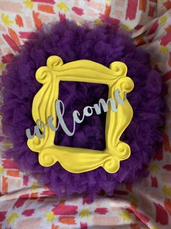 Friends theme custom wreath