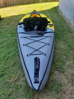 Kokopelli Moki I Inflatable Kayak Package – Paddle, Pump & Spray Deck