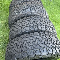 LT285-70-R17”  Bfgoodrich All Terrain K02 tires