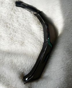 Glossy Black Front Lip Compatible with 2016-2024 Chevy Camaro LT LS RS SS