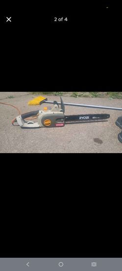 18in ryobi corded chainsaw