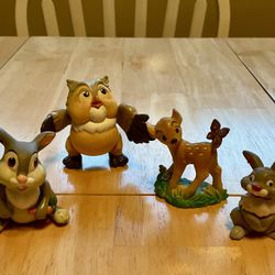 Bambi set of four figurines