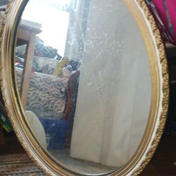 Gilt Beveled Mirror