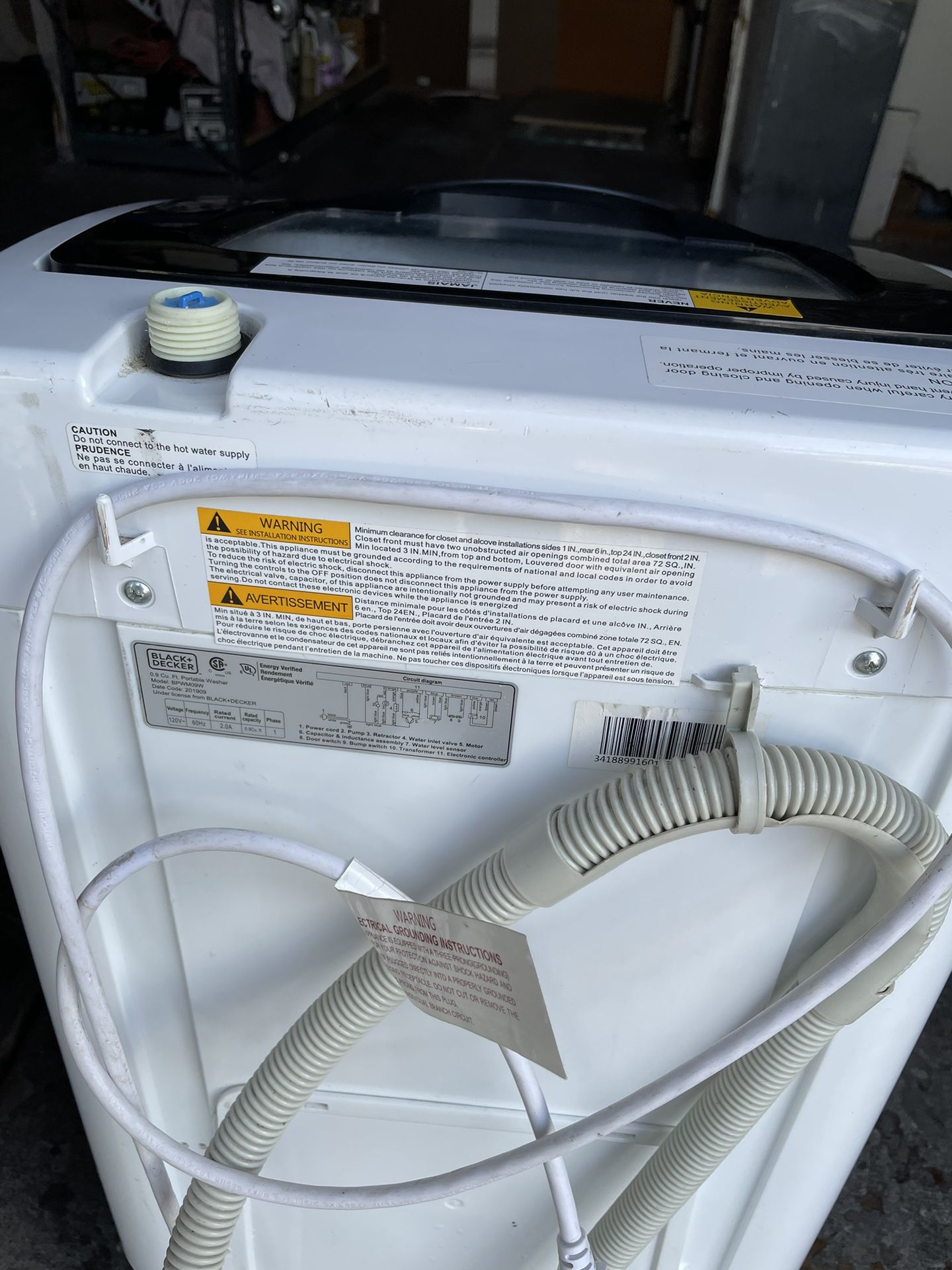 Black And Decker Portable Washer for Sale in Surprise, AZ - OfferUp