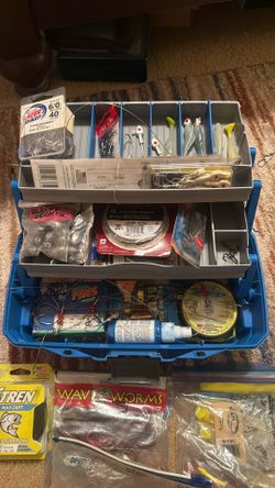 Fishing Tacklebox And Supplies