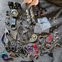 Gothic Jewelry Lot