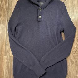 2 X ‘s J crew Mens Sweater XS fits Like Small Shawl Collar Sweaters Like New 