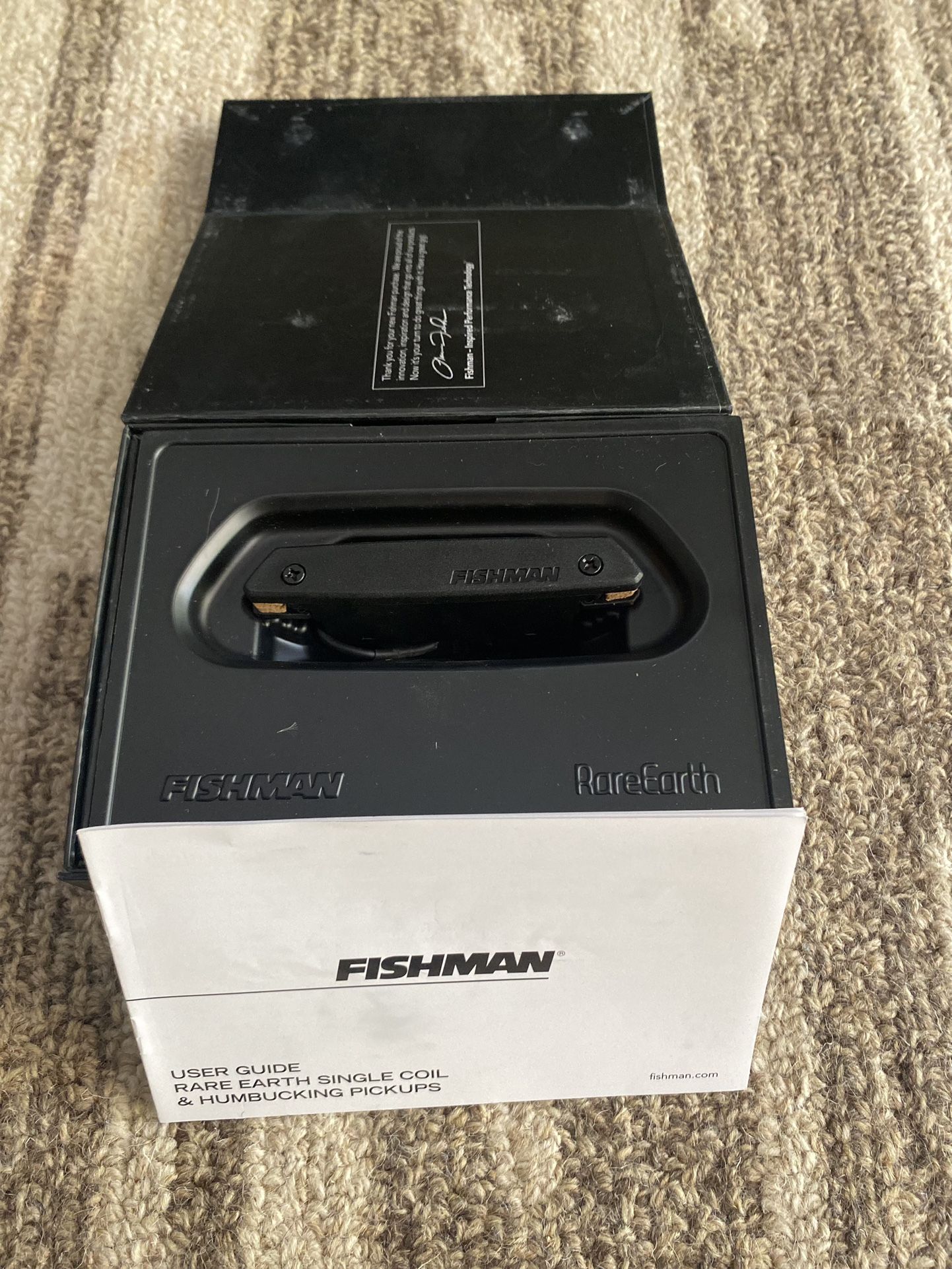 Fishman RareEarth Humbucking Active Soundhole Pickup