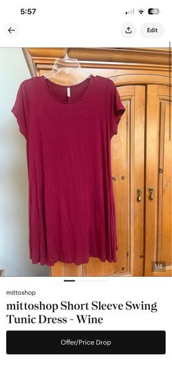Short sleeve dress