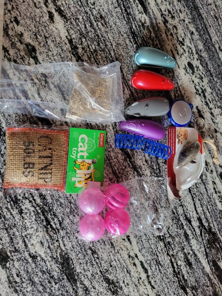 4 Laser Toys, Catnip, Miscellaneous Toys