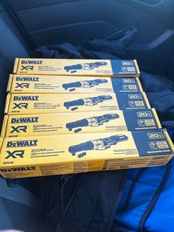 DeWalt XR 20V Sealed Head Ratchet DCF510B – Lot of 5