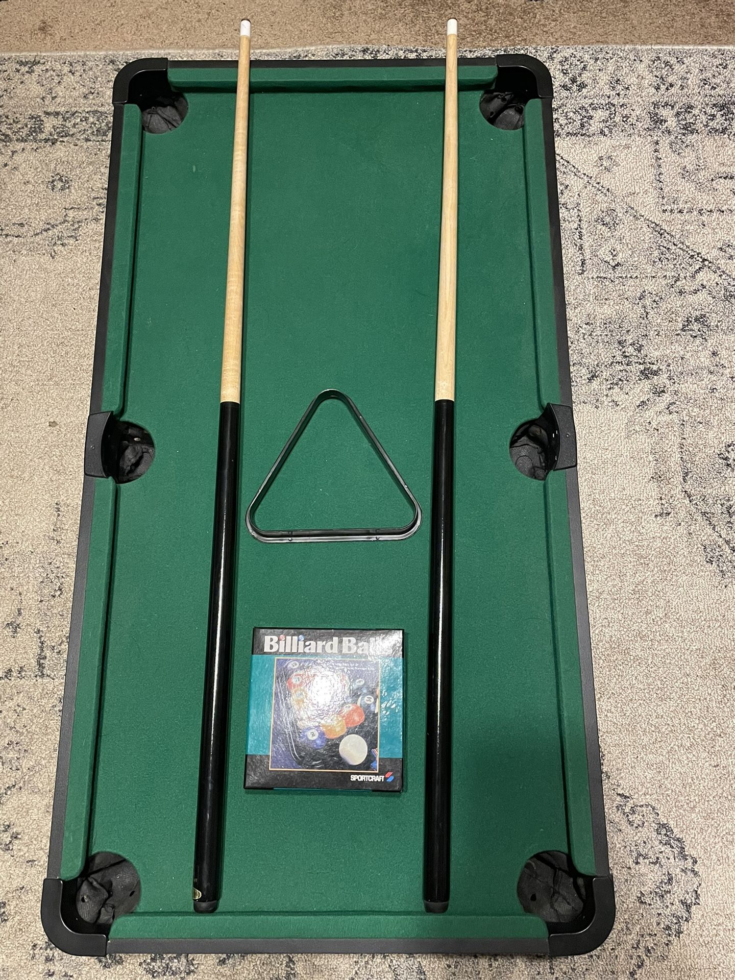 Sportcraft Kids Table Top Pool Table