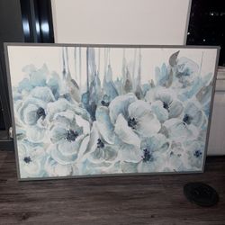 Flower Painting Wall Canvas 