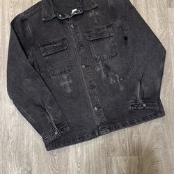 Chrome Hearts Crosspatch Denim Jacket - SALE 🚨