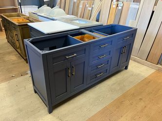 72” double sink bathroom vanity