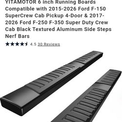 YITAMOTOR Running Boards Ford F-150 F-250 F-350 SuperCrew
