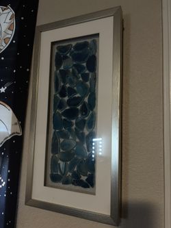 Framed Geode Wall Art