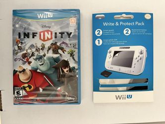 WII - U - Disney Infinity - Game & Write & Protect Pack - (New) - (Unopened)
