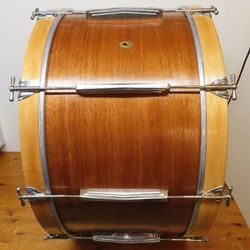 1958 WFL Ludwig 14"×28" Bass Drum 