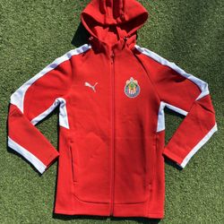 Chivas de Guadalajara 25/26 Men's Evostripe Hooded Jacket