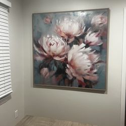 Ashley Furniture Flower Painting Wall Art
