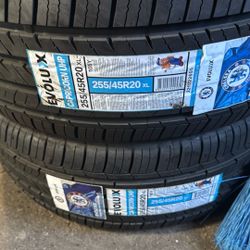 255/45/20 Evolux Tires 🛞 $130 Each Tire 
